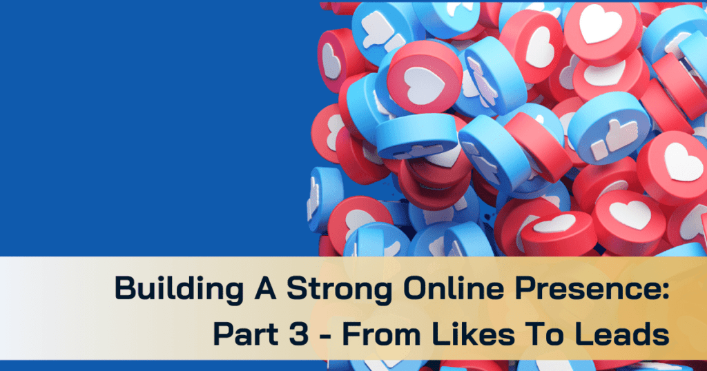 Building A Strong Online Presence blog banner.